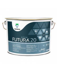 Futura  Aqua 20 Puolihimmeä kalustemaali puulle ja metallille 20 10L