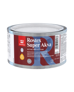 Rostex Super Akva tumman harmaa 0,3L