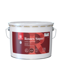 Rostex Super Rautaoksidin Punainen ruosteenestopohjamaali 10L